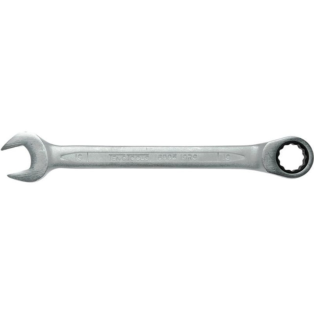 Teng Ratchet Combination Spanner 19mm with 72 teeth, dual-ended design for precision in automotive and maintenance tasks.