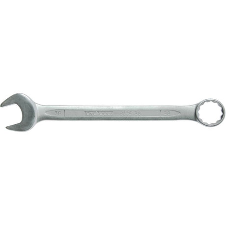 Teng Combination Spanner 38mm with 12-point ring ends, polished finish, and ergonomic design for easy access and minimal damage.