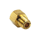 Champion Brass 3/8in x 1/4in BSP adaptor for reliable plumbing connections, crafted from durable, corrosion-resistant brass.