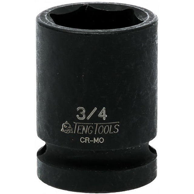 Teng 1/2in drive impact socket 3/4in, designed for heavy-duty use, ensuring maximum torque and durability for professionals and DIYers.