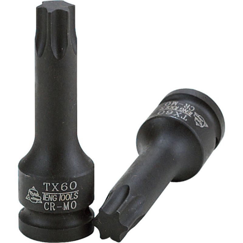 Teng 1/2in Dr. TX40 Impact Bit Socket DIN