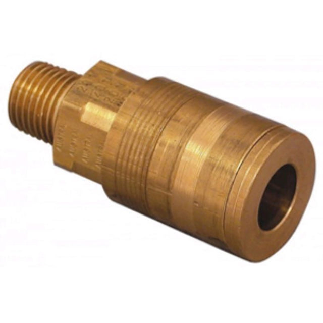 Champion 1/4in Male Coupling for Ryco interchange, durable and corrosion-resistant for optimal hydraulic performance.