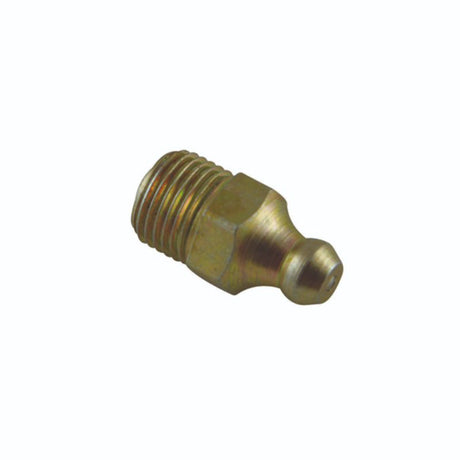 Seven self-tapping grease nipples with M6 thread for easy installation and optimal machinery lubrication, designed for durability.