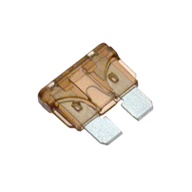 Brown 7.5Amp standard blade fuses in a 10-pack, designed for reliable automotive and household electrical protection.