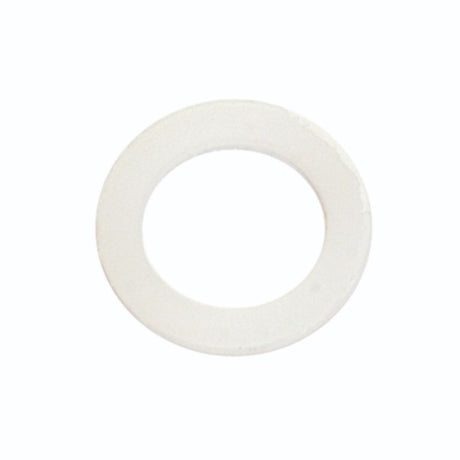 White fibre sump plug washers, M25 x 35mm x 2.0mm, 5 pack for leak-free sealing in plumbing and automotive projects.