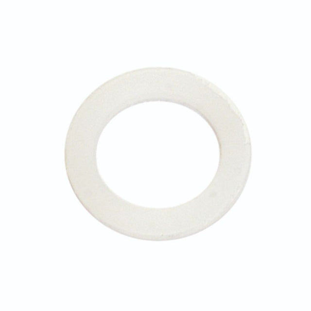 White fibre sump plug washers, M25 x 35mm x 2.0mm, 5 pack for leak-free sealing in plumbing and automotive projects.