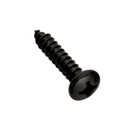 Champion 10G x 1in tapping screws with mushroom head, 25-pack, designed for secure fastening in wood, metal, or plastic.