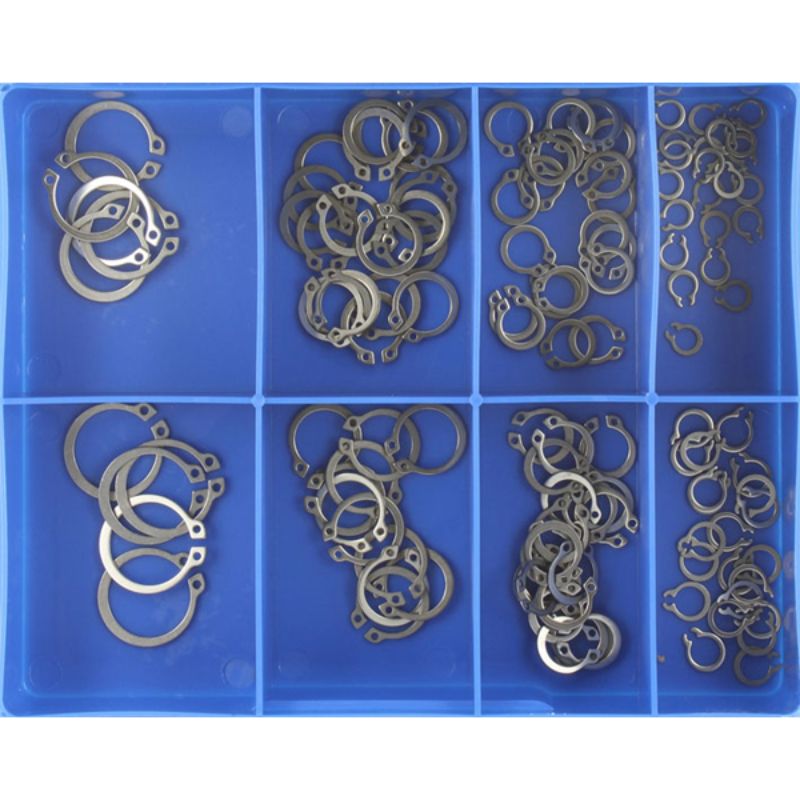 Champion 120pc External Circlip Assortment 304/A2