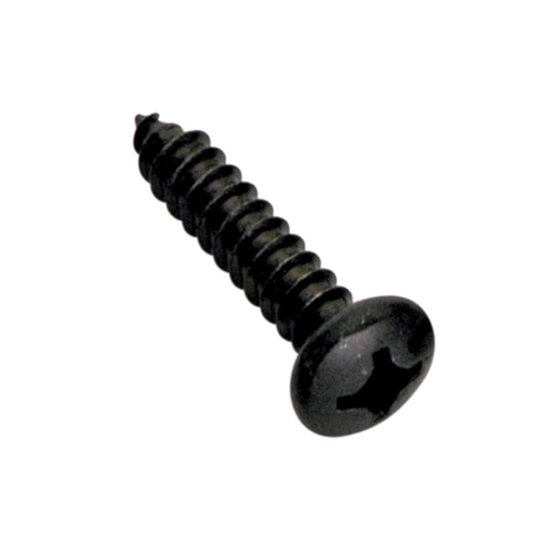 Champion 8G x 5/8in tapping screws with pan head design, ideal for secure fastening in wood, metal, and plastic—30 screws pack.