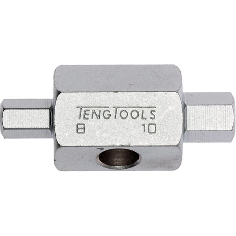 Teng Drain Plug 8mm Square x 3/8in Hex for easy oil drainage, preventing leaks in automotive and plumbing tasks.