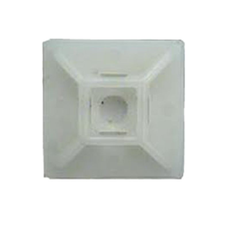 ISL 28 x 28mm Cable Tie mounting Base - Nat - 100pk