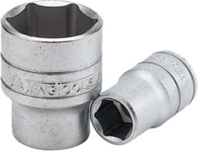 Teng 1/2in 33mm 6-point socket for automotive tasks, ensuring strong grip and versatility with ratchet handles.