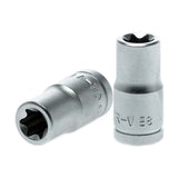 Teng 1/4in Dr. Bit Socket TX-E8, durable and precise for various fastening tasks, ideal for professionals and DIYers.