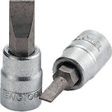 Teng 1/4in Drive Bit Socket FL4mm for automotive and DIY tasks, featuring a durable 4mm socket with enhanced grip.