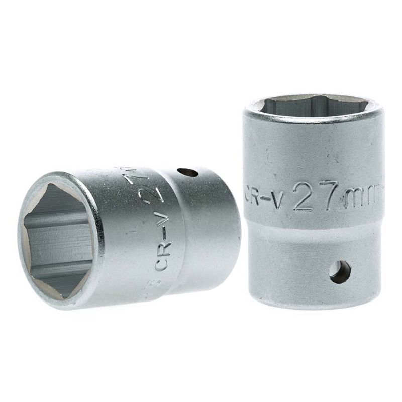 27mm 6-point Teng socket for 3/4 inch drive, available in NZ with free shipping, no import fees.