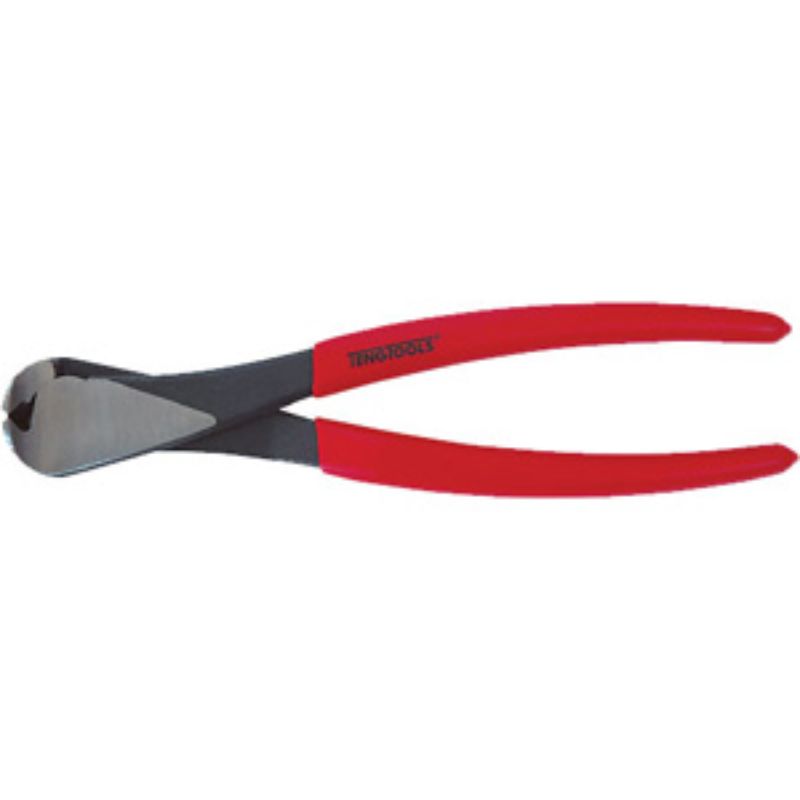 Teng MB 8in End Cutting Plier with chrome molybdenum steel, ergonomic handles, and high-leverage cutting for professionals.