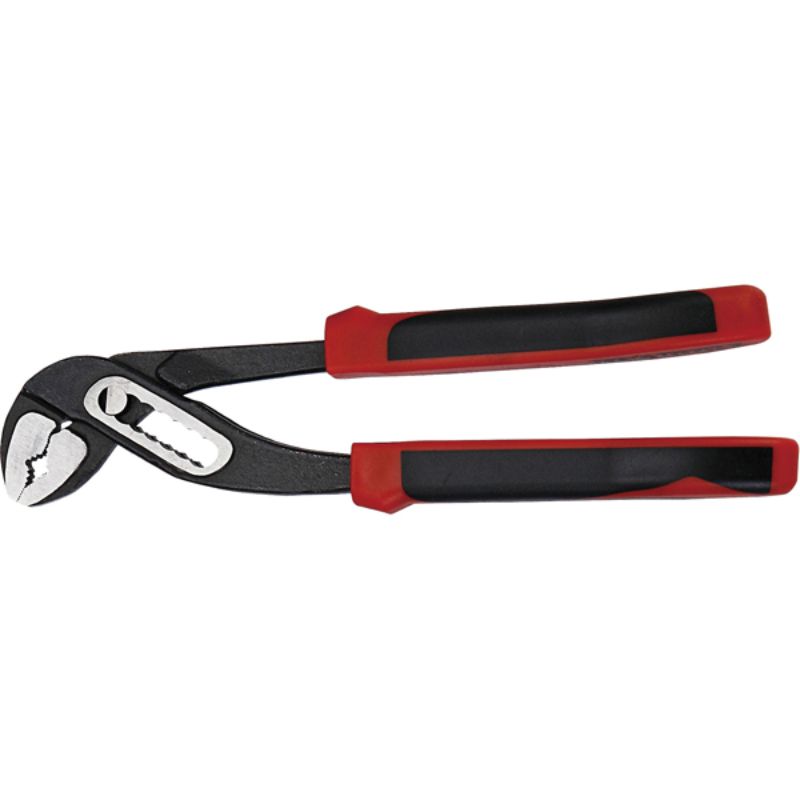 Teng MB 7in TPR Water Pump Plier featuring serrated jaws, ergonomic handles, and durable chrome vanadium steel construction.