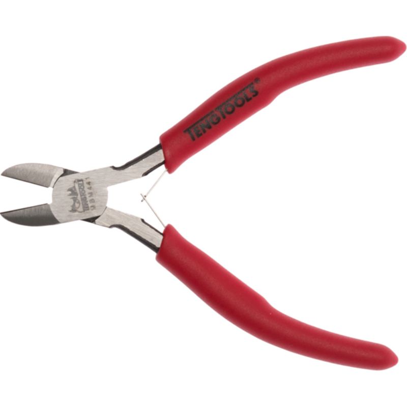 Teng MB 4-1/2in Mini Side Cutting Plier; compact design for precise cutting, available in NZ with free shipping.