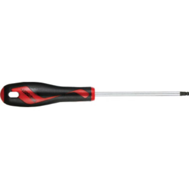 Teng MD TT-MV+ 2.5mm hex screwdriver with ball end, 100mm blade, ergonomic handle, and durable TT-MV PLUS steel shaft.