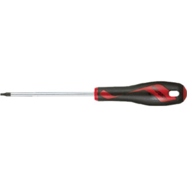 Teng MD TT-MV+ Screwdriver TX10, 100mm, with ergonomic handle and black phosphate tip for secure fit and durability.