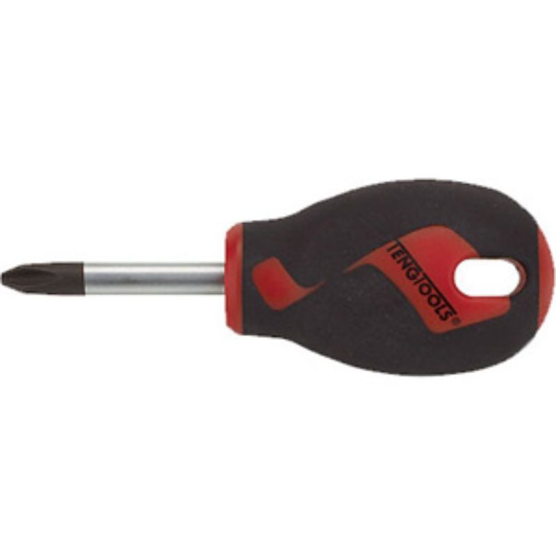 Compact Teng MD TT-MV+ screwdriver featuring a PZ#1 blade, durable TT-MV PLUS steel, and ergonomic handle for optimal grip.