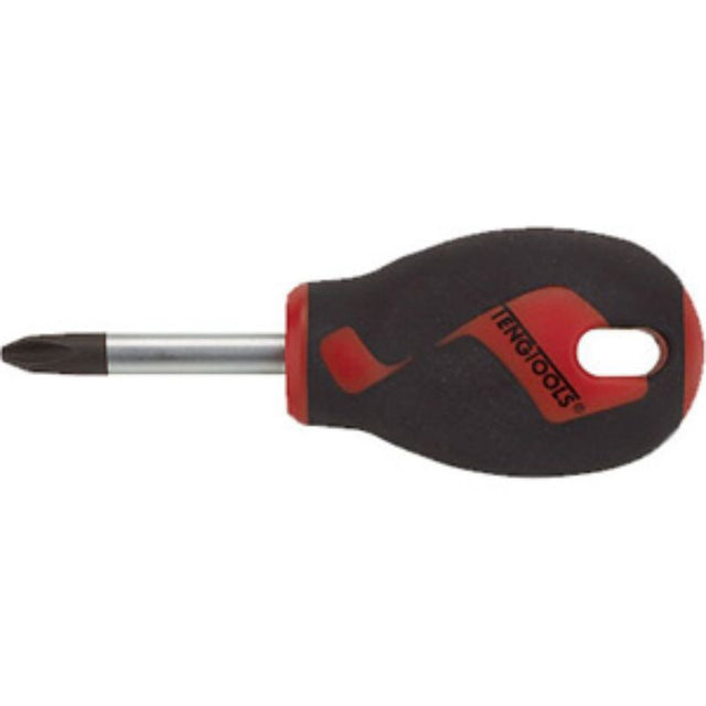 Compact Teng MD TT-MV+ screwdriver featuring a PZ#1 blade, durable TT-MV PLUS steel, and ergonomic handle for optimal grip.