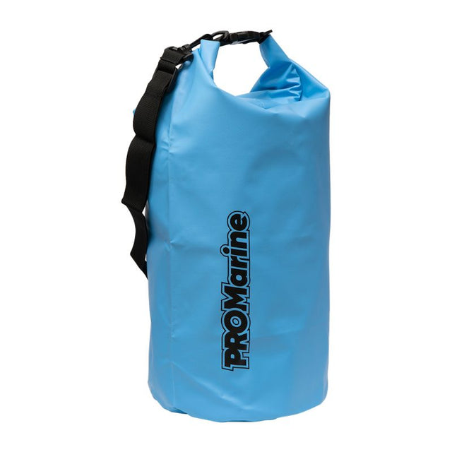 Waterproof 10L dry bag with roll-top design and durable PVC, ideal for protecting gear during outdoor adventures.