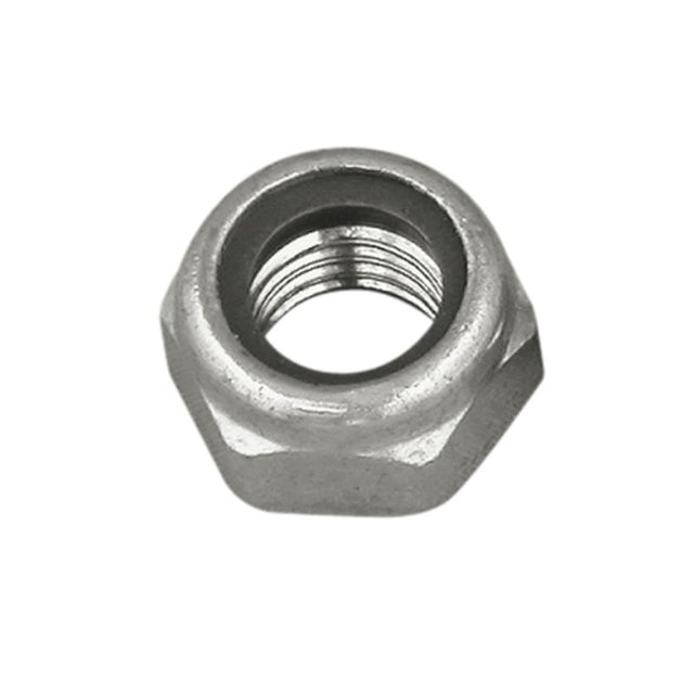 Champion 316/A4 M10 self-locking nut in premium A4 stainless steel for secure, corrosion-resistant fastening in harsh environments.
