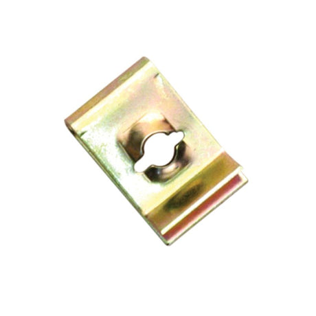 Durable Champion 8G captive U-type speed nuts, 100-pack for secure fastening in various applications, featuring a loss-preventing design.