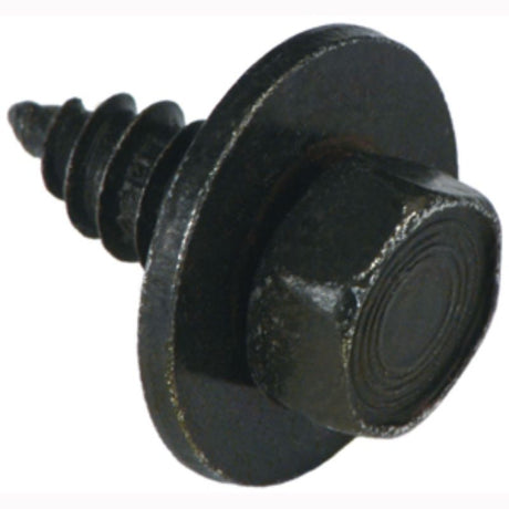 Champion 14G x 3/4in Hex self-tapping screws in a 4-pack, designed for durable, easy installation in various materials.