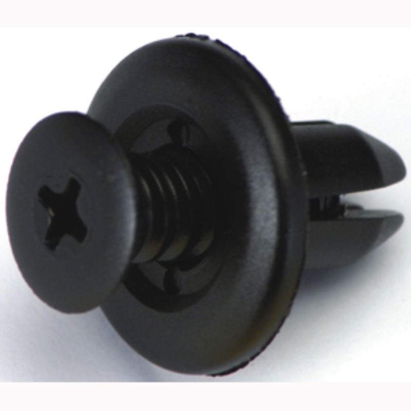 Champion Scrivet Clip Black 15mm HD x 20mm -6pk