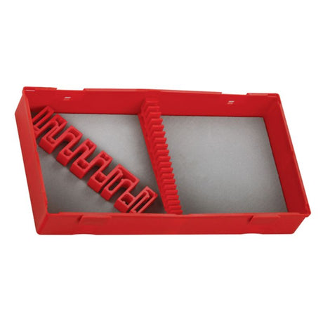 Teng Add-On Tray TC-Tray for organized tool storage, featuring clip holders, removable lid, and protective mat.