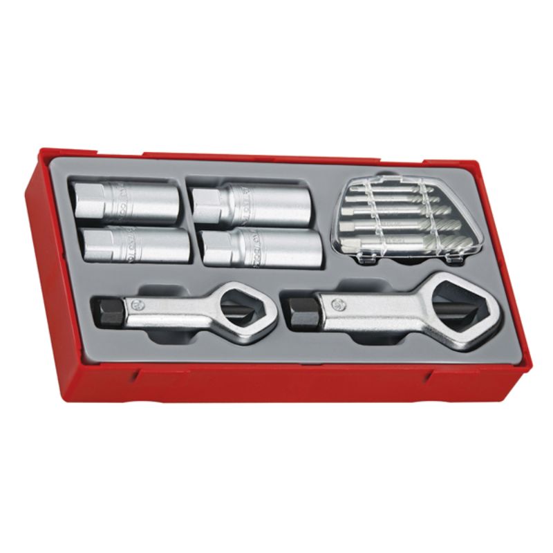 Teng 11pc Stud &amp; Nut Remover Set - TC-Tray
