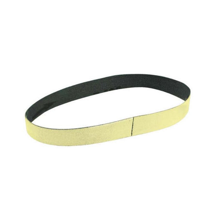 Micromesh diamond grit sharpening belt for knives, 1500 grit, enhances precision and maintains sharpness, available in cream.