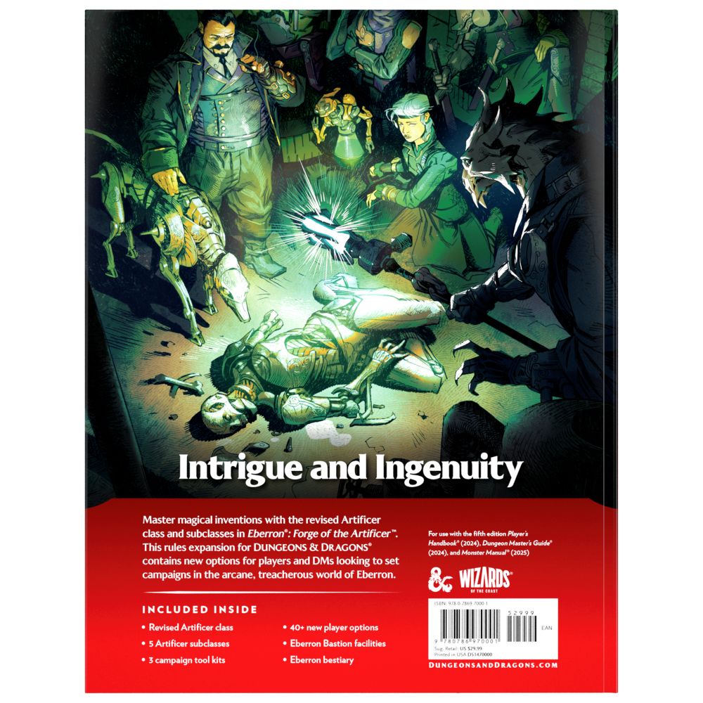 Dungeons & Dragons Eberron - Forge of the Artificer