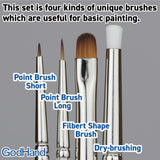 Godhand: Brushes - Brushwork Semi-PRO - 4 brushes set