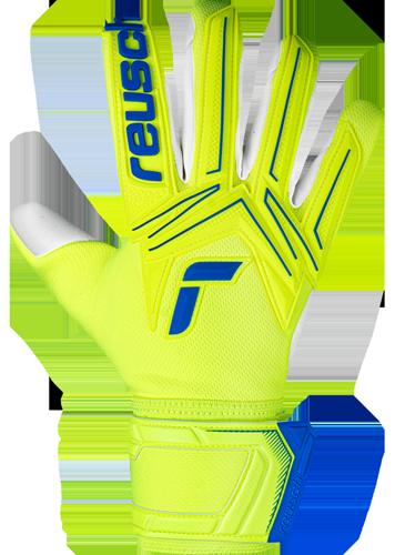 Goalkeeper Gloves Reusch Attrakt Freegel Advance Yellow/Blue Size 9