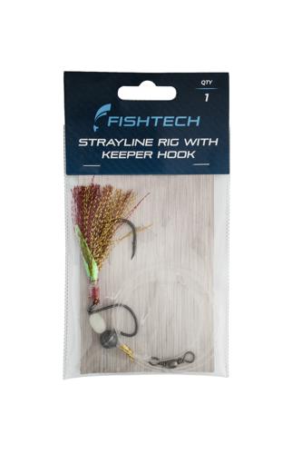 Strayline Fishing Rig with Keeper Hook Fishtech