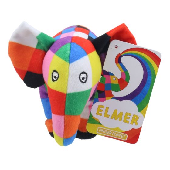 Finger Puppet - Elmer - Puppet Co.