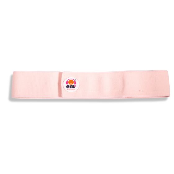 Baby Earmuffs - Black/Headband-Coral - Em's 4 Kids