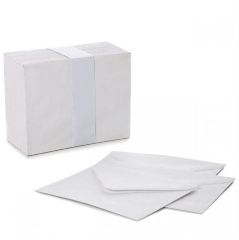 Envelopes White pkt 100
