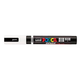 Uni Posca Marker 1-4mm  Medium Brush Tip White PC-5BR