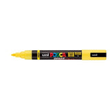 Uni Posca Marker 1-4mm  Medium Brush Tip Yellow PC-5BR