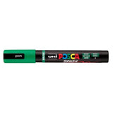 Uni Posca Marker 1-4mm  Medium Brush Tip Green PC-5BR