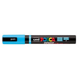 Uni Posca Marker 1-4mm  Medium Brush Tip Light Blue PC-5BR