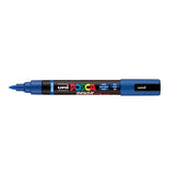 Uni Posca Marker 1-4mm  Medium Brush Tip Blue PC-5BR
