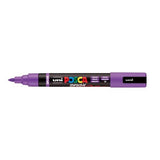 Uni Posca Marker 1-4mm  Medium Brush Tip Violet PC-5BR