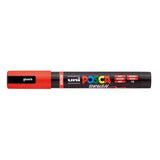 Uni Posca Marker 1-4mm  Medium Brush Tip Red PC-5BR