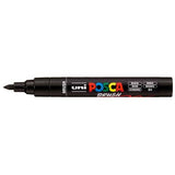 Uni Posca Marker 1-4mm  Medium Brush Tip Black PC-5BR