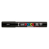 Uni Posca Marker 1-4mm  Medium Brush Tip Black PC-5BR